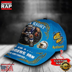 NFL Custom Name Los Angeles Chargers Mascot Damn Right Football Team Baseball Cap