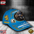 NFL Custom Name Los Angeles Chargers Mascot Damn Right Football Team Baseball Cap
