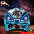 NFL Custom Name Los Angeles Chargers Super Bowl LIX 2025 Baseball Cap
