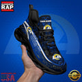 NFL Custom Name Los Angeles Rams Team Logo New Design Max Soul Shoes Running Sneakers