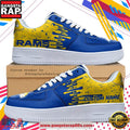 Custom Name Los Angeles Rams NFL New 2026 Version Air Force 1 Fashions Shoes