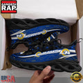 NFL Los Angeles Rams Sport Football New Design Max Soul Shoes Running Sneakers