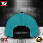 NFL Custom Name Miami Dolphins Mascot Damn Right Football Team Baseball Cap