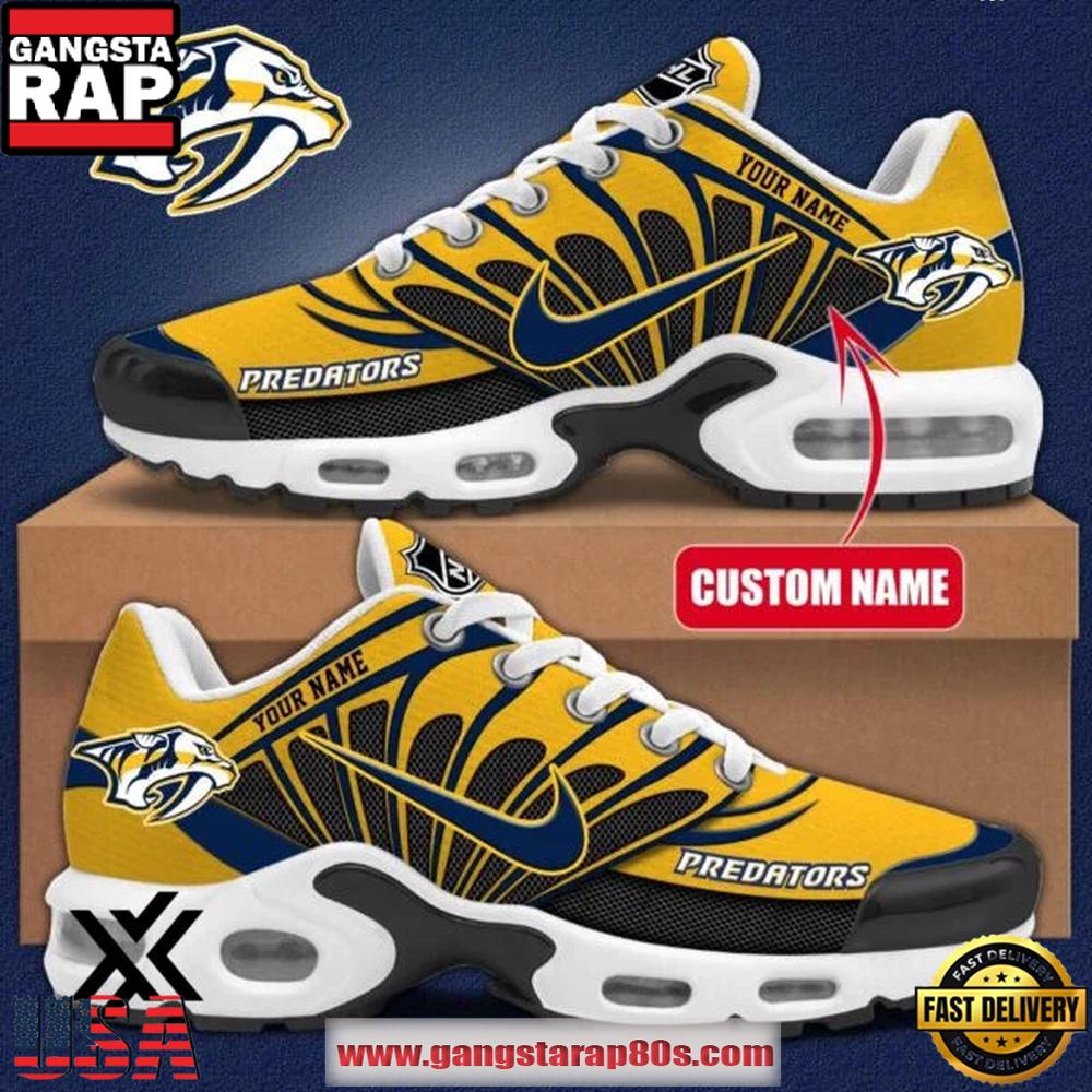 Nashville Predators NHL New 2026 Version Custom Air Max Plus Shoes Running Sneakers
