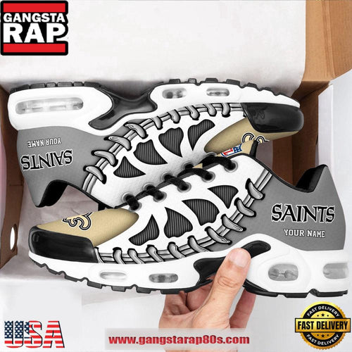 NFL New Orleans Saints Unique Design Custom Air Max Plus Shoes Running Sneakers