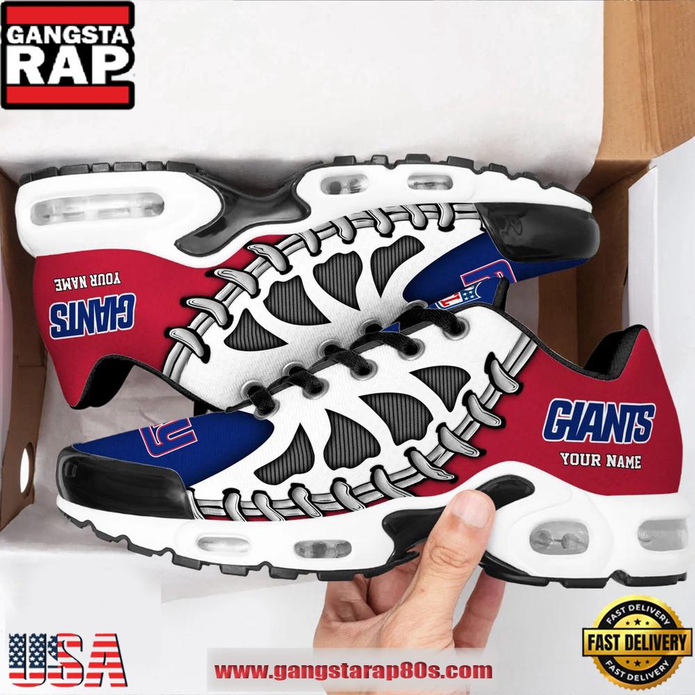 NFL New York Giants Unique Design Custom Air Max Plus Shoes Running Sneakers