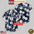 Custom Name New York Yankees Hibicus Pattern Aloha Hawaiian Shirt