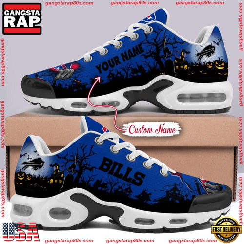 Custom Name NFL Buffalo Bills Air Max Plus Shoes Running Sneakers