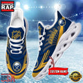 NHL Custom Name Buffalo Sabres Team Logo Design Max Soul Shoes Running Sneakers