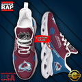 NHL Custom Name Colorado Avalanche Team Sport Max Soul Shoes