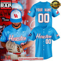 Custom Name Number Houston Cougars Baseball 2025 City Connect Limited Baseball Jersey Shirt