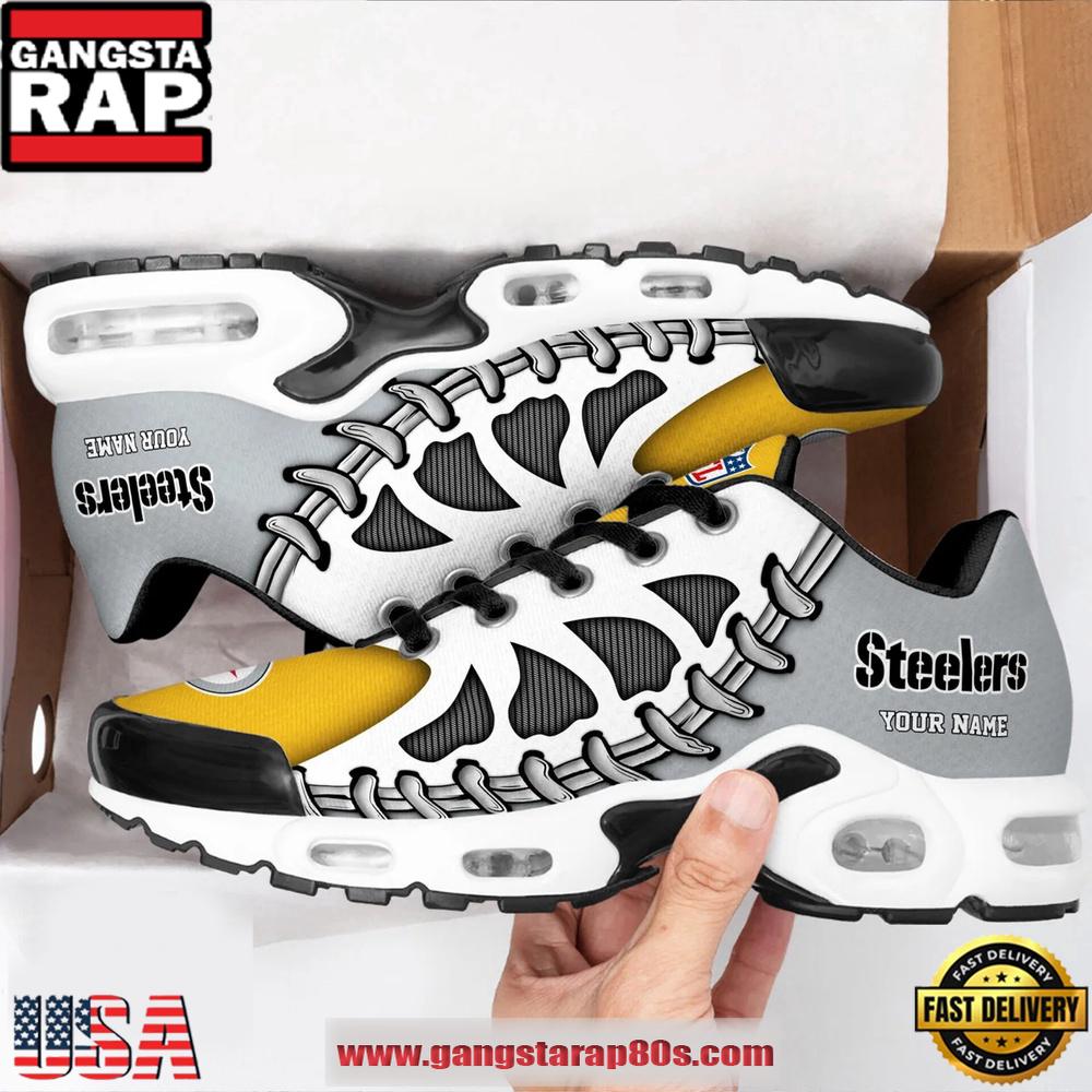 NFL Pittsburgh Steelers Unique Design Custom Air Max Plus Shoes Running Sneakers