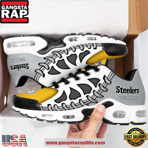 NFL Pittsburgh Steelers Unique Design Custom Air Max Plus Shoes Running Sneakers