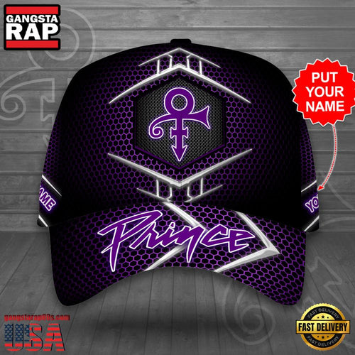 Custom Name Prince Music Classic Cap Hats