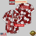 Custom Name San Francisco 49ers Hibicus Pattern Aloha Hawaiian Shirt