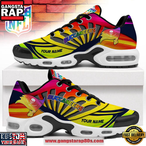 Tampa Bay Buccaneers NFL Pride Month 2026 Custom Air Max Plus Shoes Running Sneakers