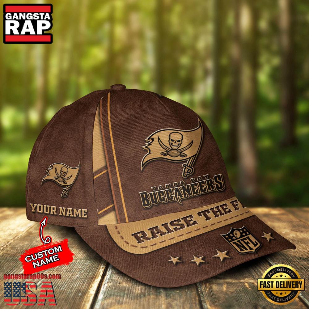 NFL Custom Name Tampa Bay Buccaneers Team Sport Baseball Cap