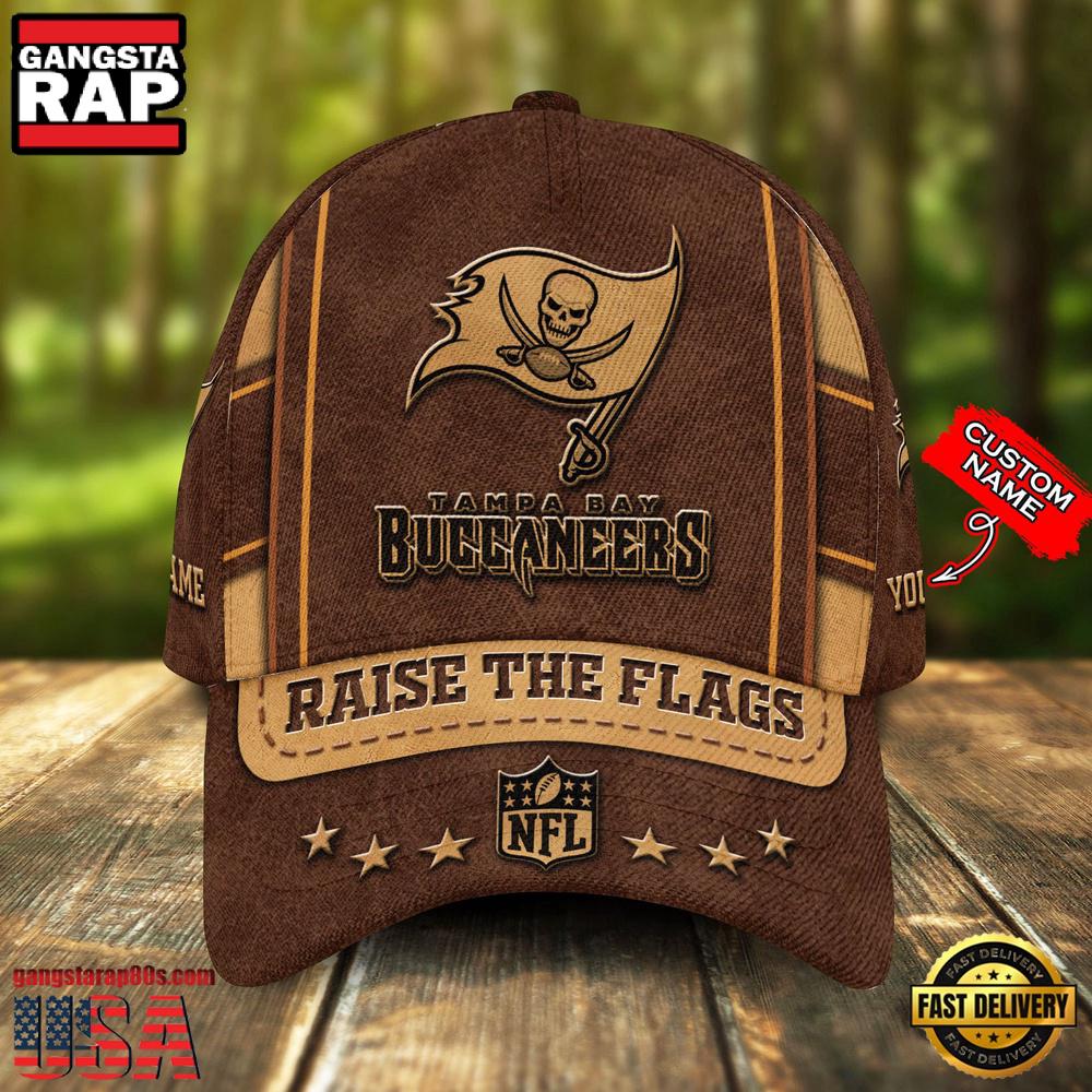 NFL Custom Name Tampa Bay Buccaneers Team Sport Baseball Cap