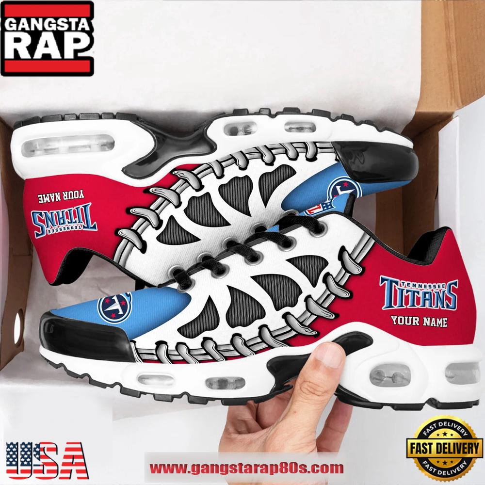 NFL Tennessee Titans Unique Design 2026 Custom Air Max Plus Shoes Running Sneakers