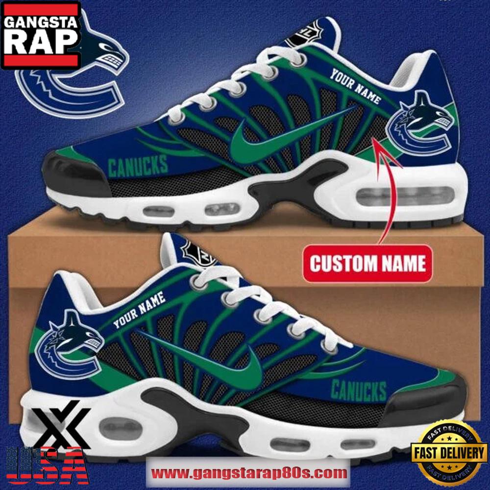 Vancouver Canucks NHL New 2026 Version Custom Air Max Plus Shoes Running Sneakers