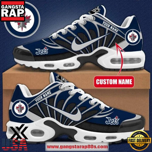 Winnipeg Jets NHL New 2026 Version Custom Air Max Plus Shoes Running Sneakers