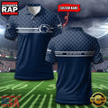 Custom Name NCAA Penn State Nittany Lions Team Logo New Design Polo Shirt