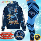 Custom NFL Tennessee Titans Hoodie Leggings Rock Paper Scissors Throat Punch I Win Hoodie