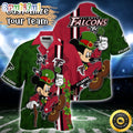 Customized NFL Atlanta Falcons Hawaiian Shirt Mickey Mouse Saint Patricks Day Hawaii Shirt
