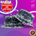 Customized NFL Dallas Cowboys Bucket Hat Floral Pattern Hat For Football Fans
