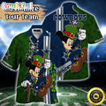 Customized NFL Dallas Cowboys Hawaiian Shirt Mickey Mouse Saint Patricks Day Hawaii Shirt