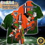 Customized NFL Denver Broncos Hawaiian Shirt Mickey Mouse Saint Patricks Day Hawaii Shirt