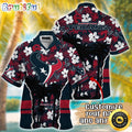 Customized NFL Houston Texans Hawaii Shirt Palm Tree Aloha Shirt