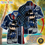 Customized NFL Indianapolis Colts Hawaiian Shirt Mickey Mouse Tropical Shirt