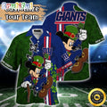 Customized NFL New York Giants Hawaiian Shirt Mickey Mouse Saint Patricks Day Hawaii Shirt