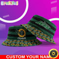 Customized NFL New York Jets Bucket Hat Sunflower NFL Bucket Hat