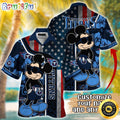 Customized NFL Tennessee Titans Hawaiian Shirt Mickey Mouse Tropical Shirt