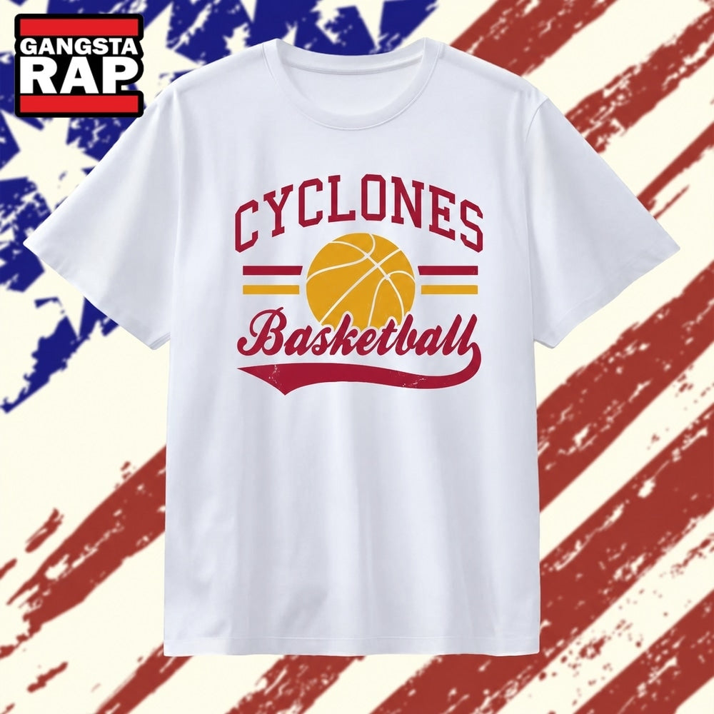 Cyclones Basketball Team Logo College Sports T Shirt