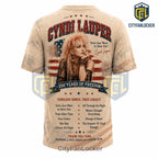 Cyndi Lauper America 250 Independence Day Themed Shirt