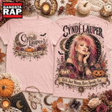 Cyndi Lauper Crystal Coven Pumpkin Collector 3D Shirt Hoodie T-Shirt
