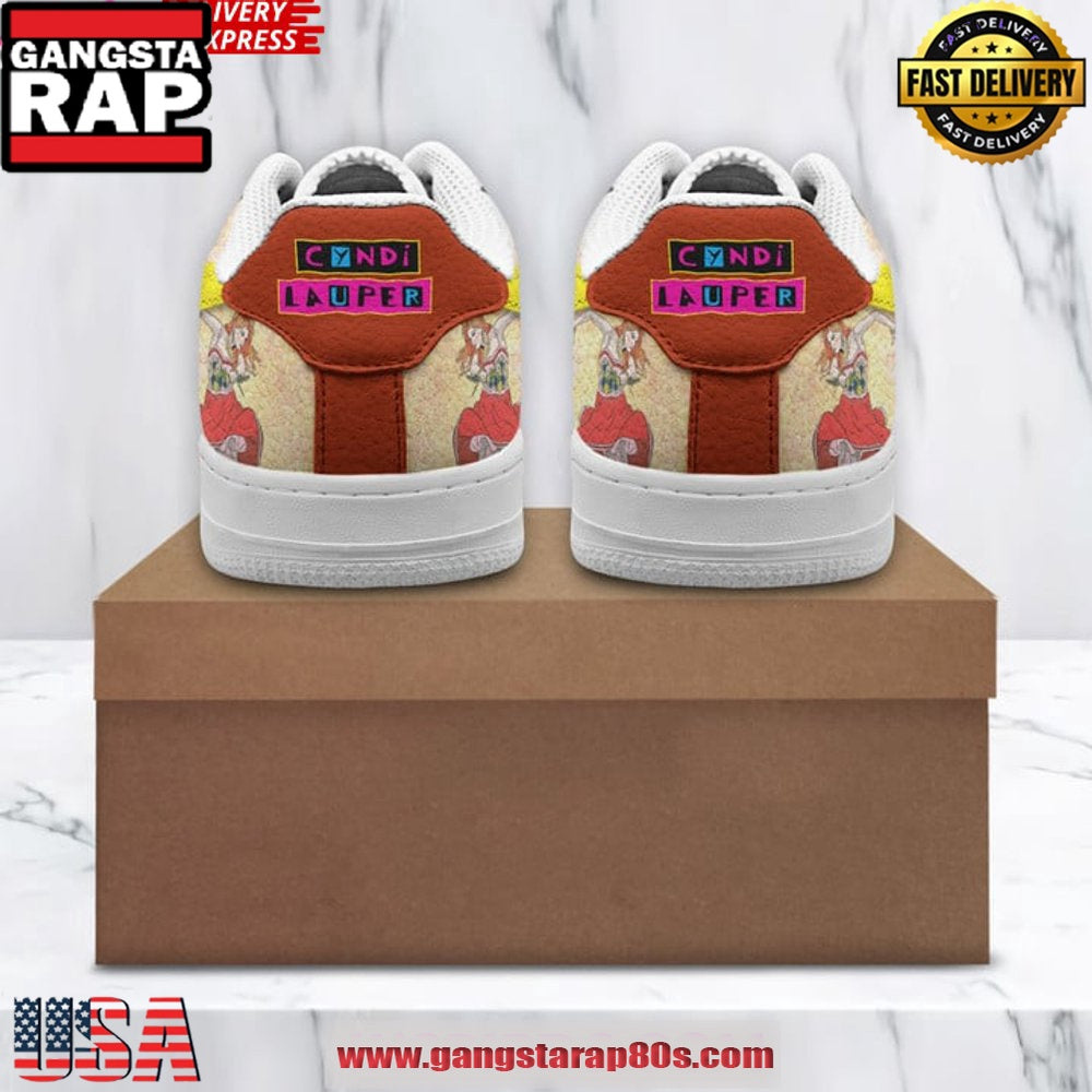 Cyndi Lauper Limited Edition Air Force 1 Sneakers Shoes