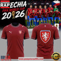 Czech Republic National Team FIFA World Cup 2026 3D Shirt