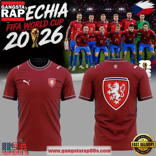 Czech Republic National Team FIFA World Cup 2026 3D Shirt