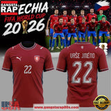 Czech Republic National Team FIFA World Cup 2026 Personalized T Shirt