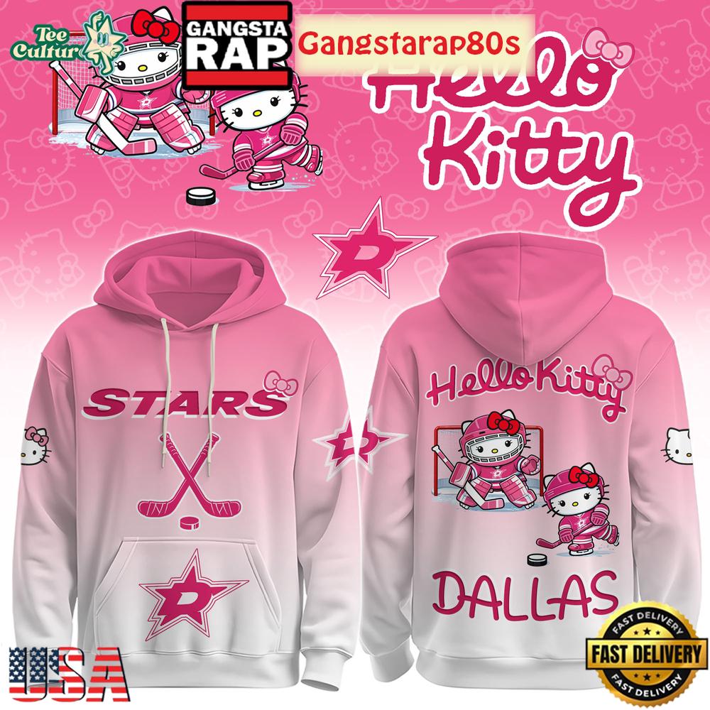 DAL Stars Special Hello Kitty New Design Unisex Hoodie Shirt