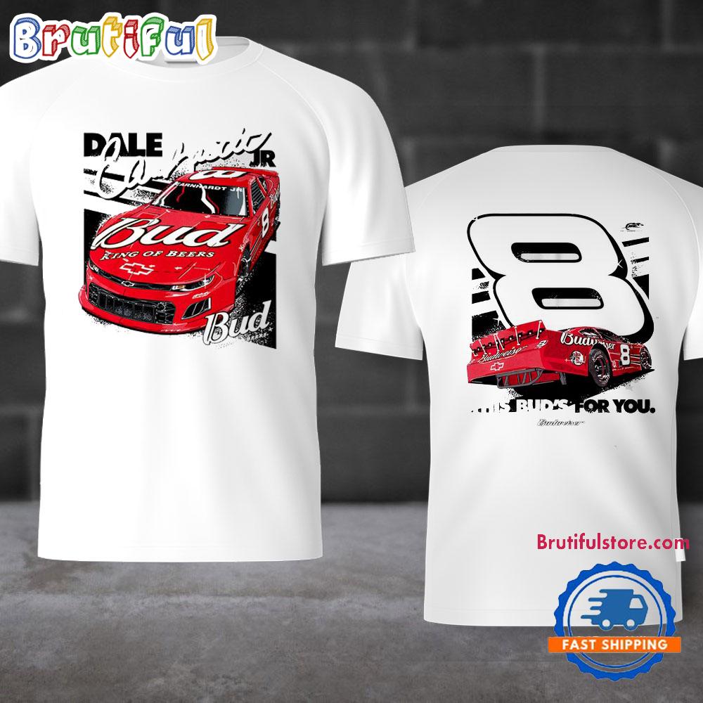 Dale Earnhardt Jr #8 Budweiser Unisex T Shirt
