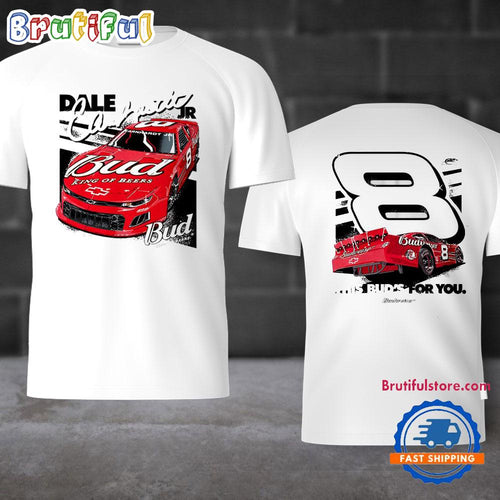 Dale Earnhardt Jr #8 Budweiser Unisex T Shirt