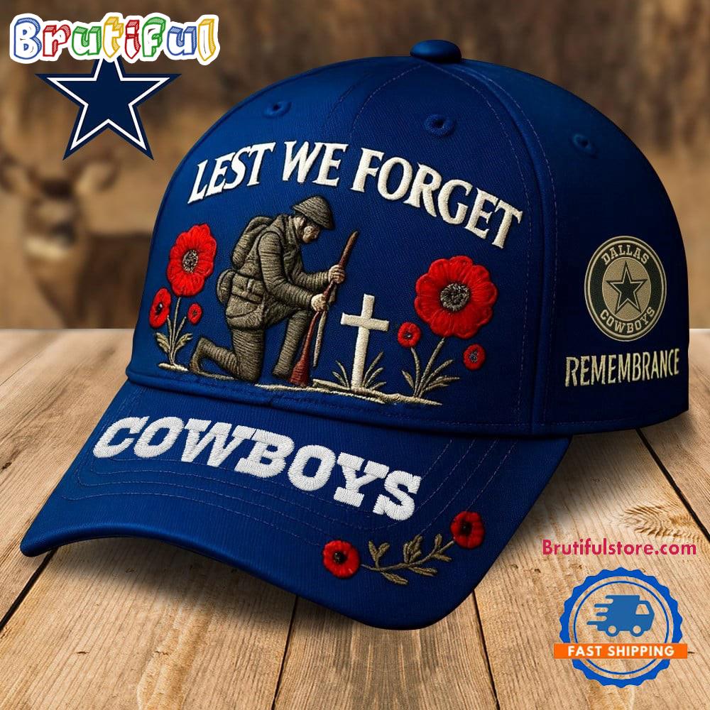 Dallas Cowboys 2025 NFL Lest We Forget Remembrance Classic Cap