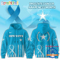 Dallas Cowboys 2025 NFL Prostate Cancer Awareness Hoodie Shirt