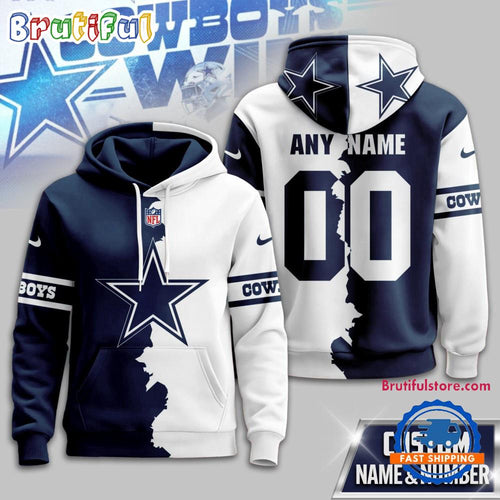 Dallas Cowboys 2025 NFL Victory Split Limited Hoodie Shirt