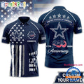 Dallas Cowboys 2026 NFL American Semiquincentennial 250th Anniversary Polo Shirt